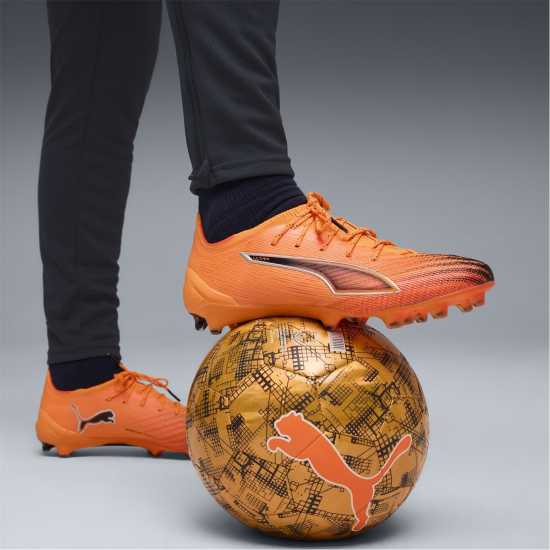 Puma Мъжки Анцуг Individual Cup Tracksuit Bottoms Mens Navy/Orange 