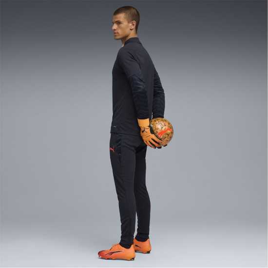 Puma Мъжки Анцуг Individual Cup Tracksuit Bottoms Mens Navy/Orange 