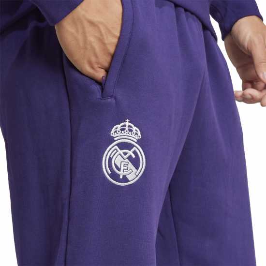 Adidas Мъжки Анцуг Real Madrid Tracksuit Bottoms Mens Adidas Мъжки Анцуг Real Madrid Tracksuit Bottoms Mens
