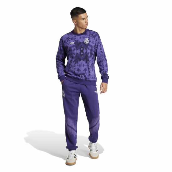 Adidas Мъжки Анцуг Real Madrid Tracksuit Bottoms Mens Adidas Мъжки Анцуг Real Madrid Tracksuit Bottoms Mens