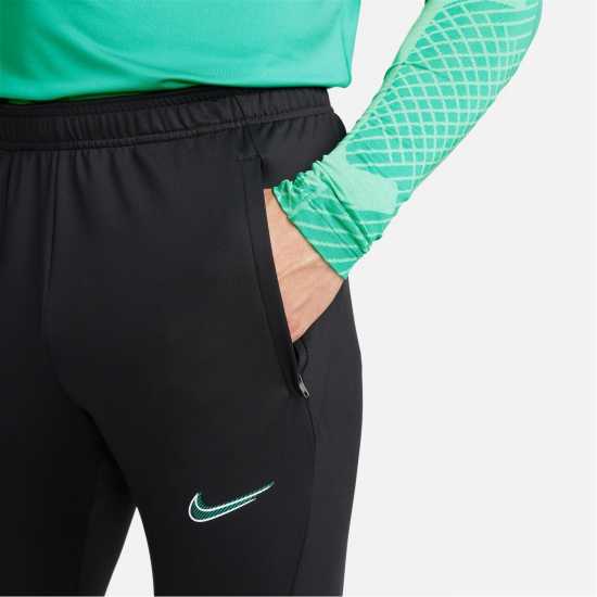Nike Мъжко Долнище Dri-Fit Strike Soccer Pants Mens Black/Green Мъжко облекло за едри хора