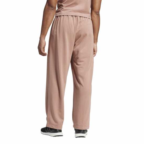 Adidas Мъжко Спортно Долнище Essentials Wide Leg 3 Bar Logo Joggers Mens  
