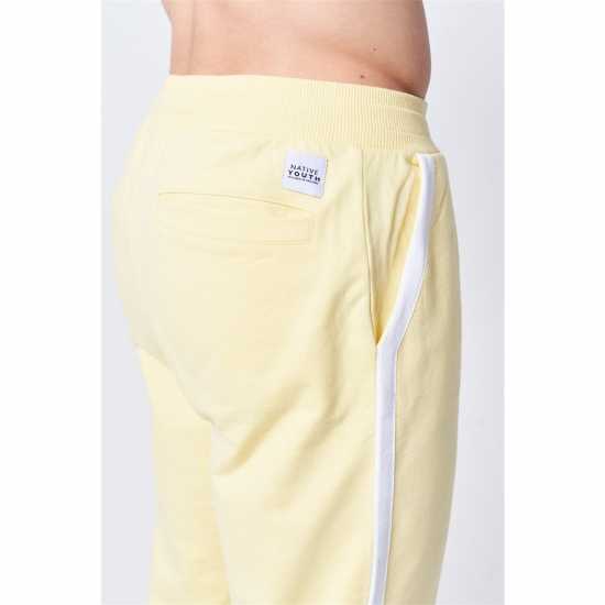 Native Youth Taped Open Hem Jersey Joggers  