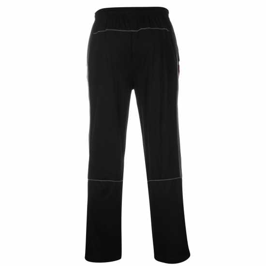 Slazenger Мъжко Спортно Долнище Jogging Bottoms Mens Черно Мъжки меки спортни долнища