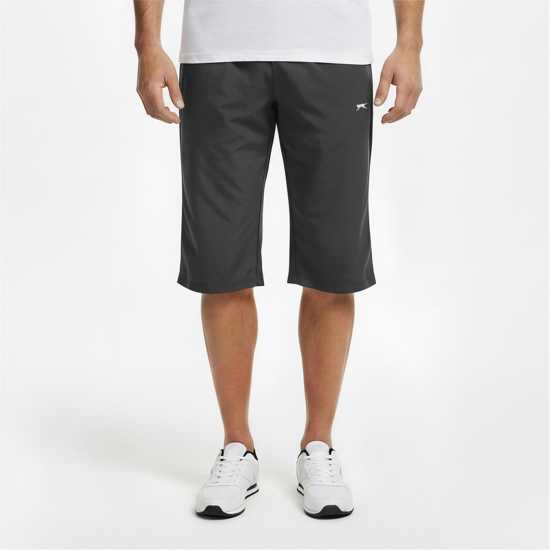 Slazenger Мъжки Анцуг Three Quarter Length Tracksuit Bottoms Mens Charcoal 