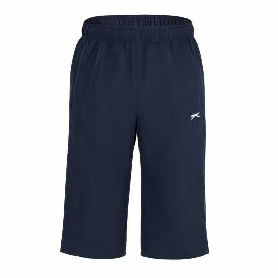 Мъжки къси панталони Slazenger Мъжки Анцуг Three Quarter Length Tracksuit Bottoms Mens Морска синьо Slazenger Мъжки Анцуг Three Quarter Length Tracksuit Bottoms Mens Морска синьо Мъжки къси панталони