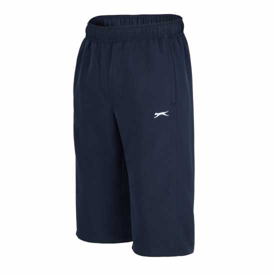 Мъжки къси панталони Slazenger Мъжки Анцуг Three Quarter Length Tracksuit Bottoms Mens Морска синьо Slazenger Мъжки Анцуг Three Quarter Length Tracksuit Bottoms Mens Морска синьо Мъжки къси панталони