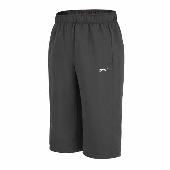 Slazenger Мъжки Анцуг Three Quarter Length Tracksuit Bottoms Mens Угъл Мъжки къси панталони