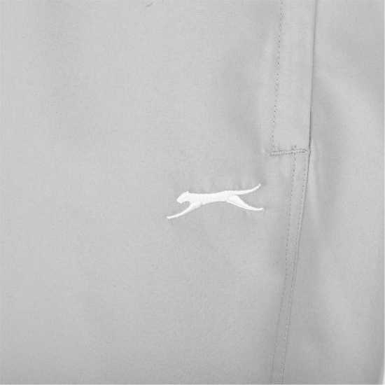 Slazenger Мъжки Анцуг Three Quarter Length Tracksuit Bottoms Mens Light Grey 
