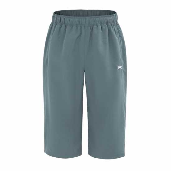 Мъжки къси панталони Slazenger Мъжки Анцуг Three Quarter Length Tracksuit Bottoms Mens Сланина Slazenger Мъжки Анцуг Three Quarter Length Tracksuit Bottoms Mens Сланина Мъжки къси панталони