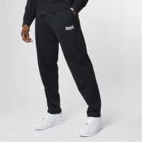 Lonsdale Мъжко Спортно Долнище Lightweight Joggers Mens Black Мъжко облекло за едри хора