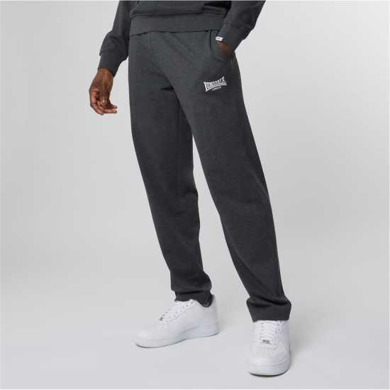 Lonsdale Мъжко Спортно Долнище Lightweight Joggers Mens Тъмно сиво марл Мъжки меки спортни долнища
