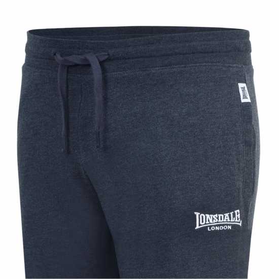 Lonsdale Мъжко Спортно Долнище Lightweight Joggers Mens Тъмно сиво марл Мъжки меки спортни долнища
