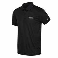 Regatta Remex Ii Quick Dry T-Shirt Black Мъжко облекло за едри хора