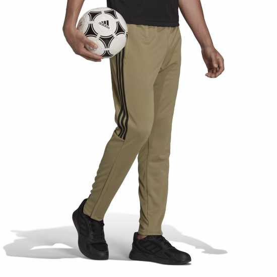 Adidas Mens Football Sereno 19 Pants Slim Khaki/Black Мъжко облекло за едри хора