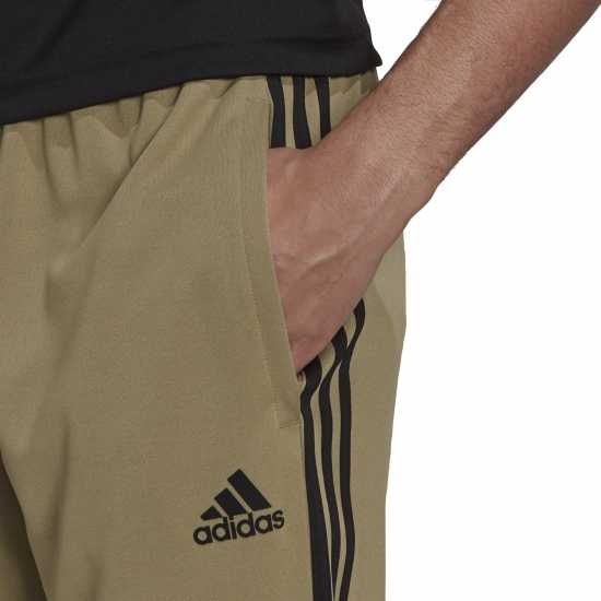 Adidas Mens Football Sereno 19 Pants Slim Khaki/Black Мъжко облекло за едри хора