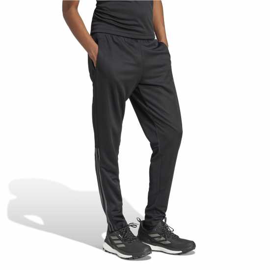 Adidas Mens Football Sereno Pants Slim Черно/Тъмно сиво Мъжки спортни екипи в две части