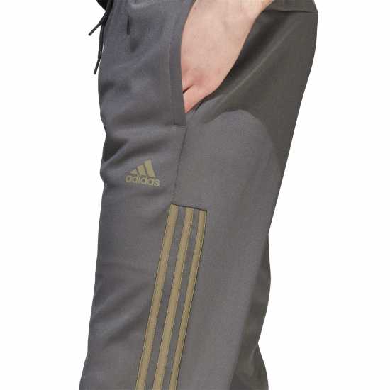 Adidas Мъжко Спортно Долнище Cuffed Joggers Mens DkGrey/RawKhaki Мъжко облекло за едри хора