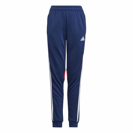 Adidas Детски Анцуг Tiro 25 Essentials Sweat Tracksuit Bottoms Kids Нави/Червено Детски долнища за бягане