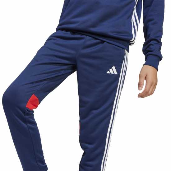 Adidas Детски Анцуг Tiro 25 Essentials Sweat Tracksuit Bottoms Kids Нави/Червено Детски долнища за бягане