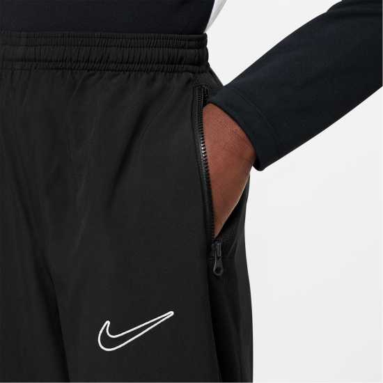Nike Детски Анцуг Academy Training Tracksuit Bottoms Juniors Черно/Бяло Детски долнища за бягане