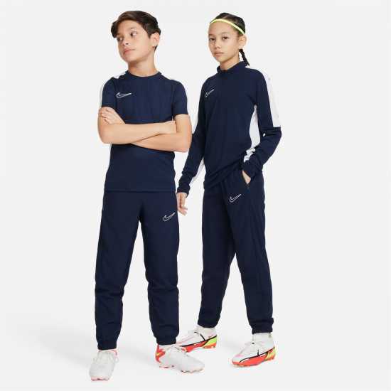 Nike Детски Анцуг Academy Training Tracksuit Bottoms Juniors Navy WVN Детски долнища за бягане