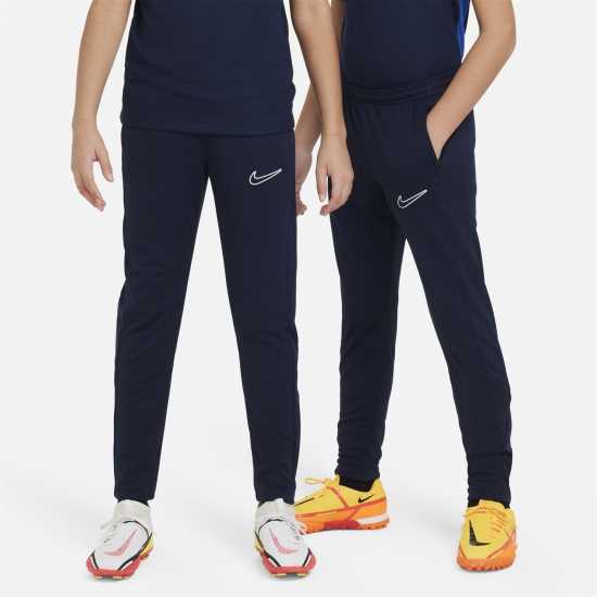 Nike Детски Анцуг Academy Training Tracksuit Bottoms Juniors Обсидиан/Бял Детски долнища за бягане