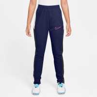 Nike Детски Анцуг Academy Training Tracksuit Bottoms Juniors Blue/Pink 