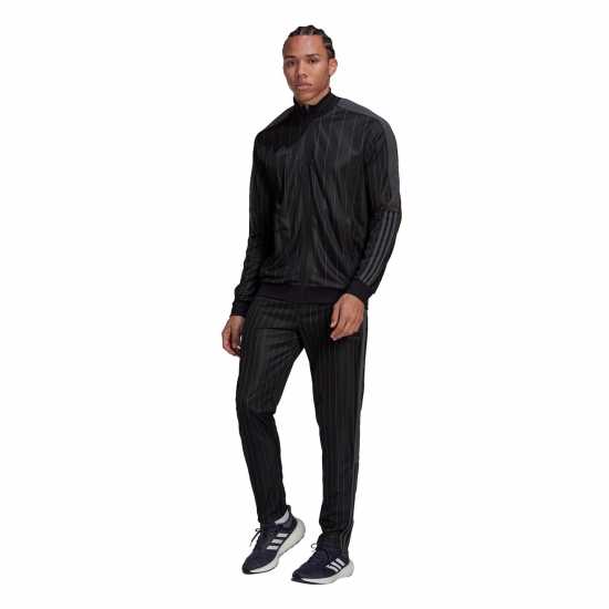 Adidas Мъжки Анцуг Tiro Vip Tracksuit Bottoms Mens Black Мъжко облекло за едри хора