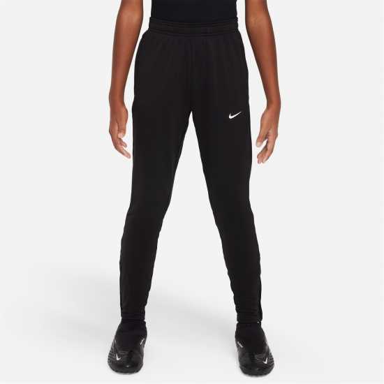 Nike Детски Анцуг Strike Tracksuit Bottoms Juniors Черно/Бяло Детски долнища за бягане