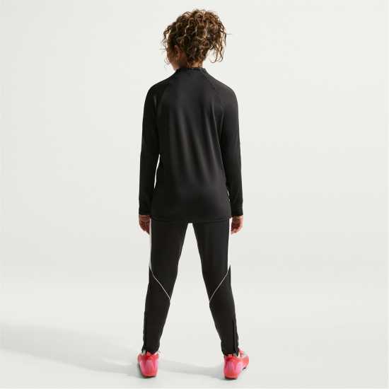 Nike Детски Анцуг Strike Tracksuit Bottoms Juniors Черно/Бяло Детски долнища за бягане