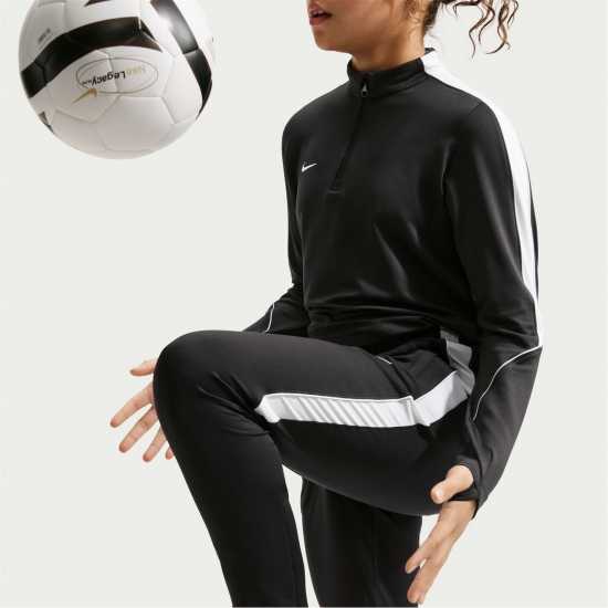 Nike Детски Анцуг Strike Tracksuit Bottoms Juniors Черно/Бяло Детски долнища за бягане