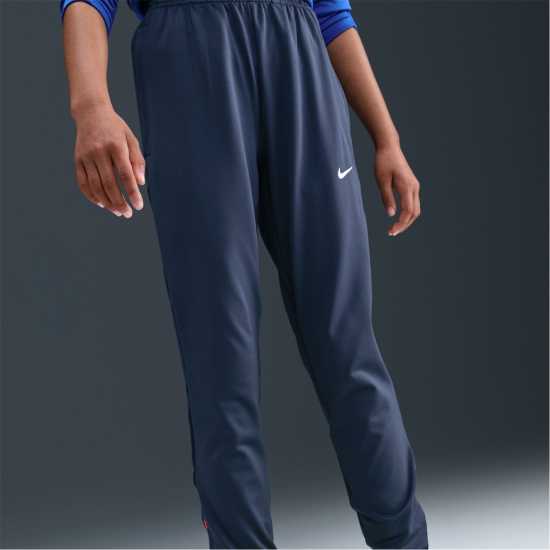 Nike Детски Анцуг Strike Tracksuit Bottoms Juniors Blue/White Детски долнища за бягане