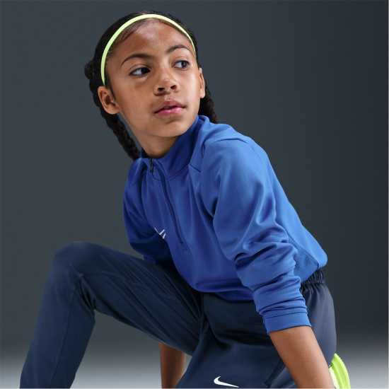 Nike Детски Анцуг Strike Tracksuit Bottoms Juniors Blue/White Детски долнища за бягане
