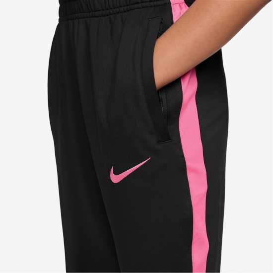 Nike Детски Анцуг Strike Tracksuit Bottoms Juniors Black/Pink 