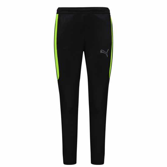 Puma Finesse Performance Training Pants Junior Черно/Жълто Детски долнища за бягане
