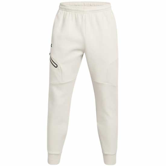 Under Armour Мъжко Спортно Долнище Armour Ua Unstoppable Flc Jgr Eu Joggers Mens Сума Бяло/Черно Мъжки меки спортни долнища