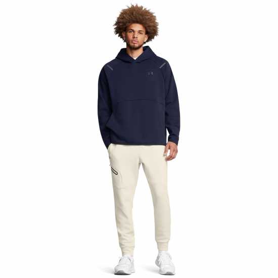 Under Armour Мъжко Спортно Долнище Armour Ua Unstoppable Flc Jgr Eu Joggers Mens Сума Бяло/Черно Мъжки меки спортни долнища