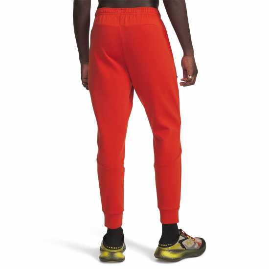 Under Armour Unstoppable Closed Hem Fleece Joggers Излишък Оранжев 