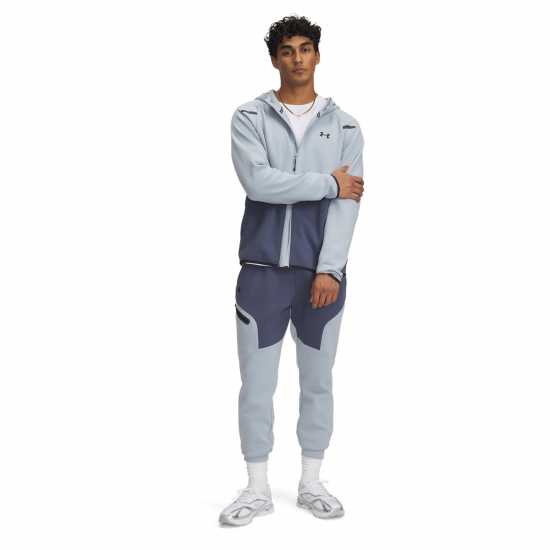 Under Armour Unstoppable Closed Hem Fleece Joggers Сиво/Синьо/Черно 