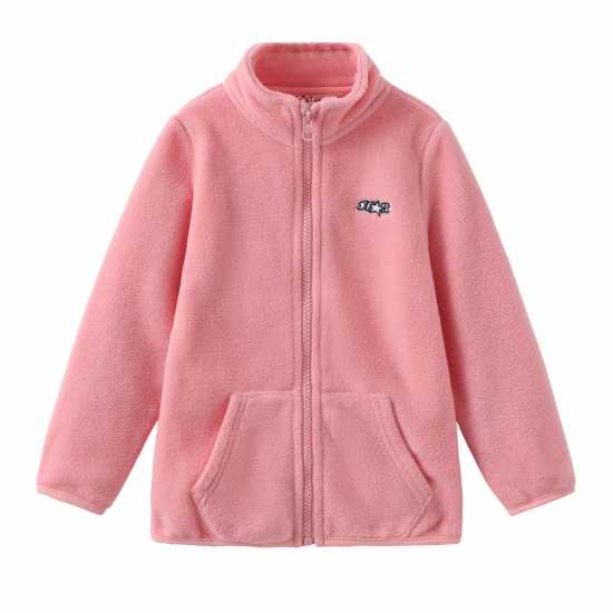 Star Fz Fleece Top Junior Розово Детски полар