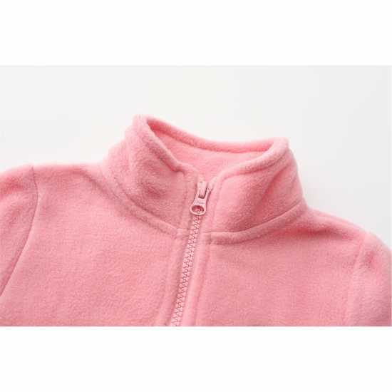 Star Fz Fleece Top Junior Розово Детски полар