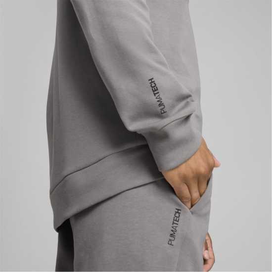 Puma Мъжки Пуловер Обло Деколте Tech Crew Neck Sweater Mens  Мъжки горнища на анцуг
