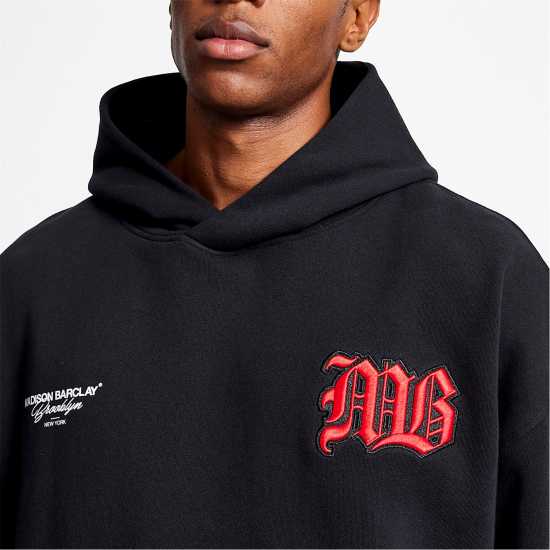 Madison Barclay Madison Hoodie Черно Madison Barclay Madison Hoodie Черно
