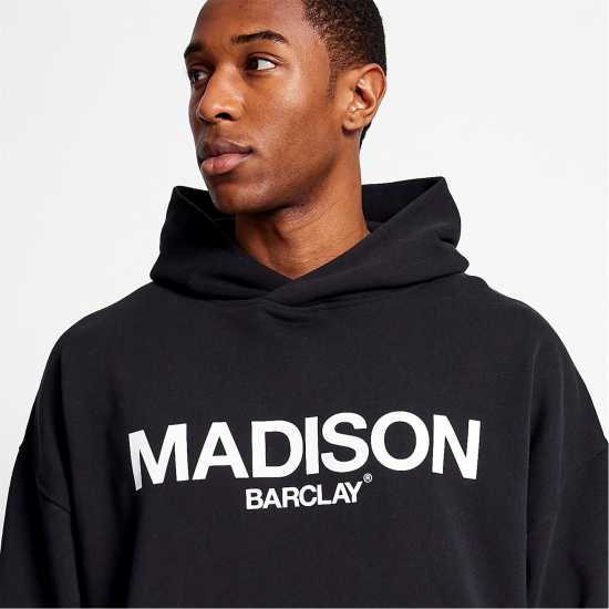 Madison Barclay Ocean Av Hoodie Черно Madison Barclay Ocean Av Hoodie Черно