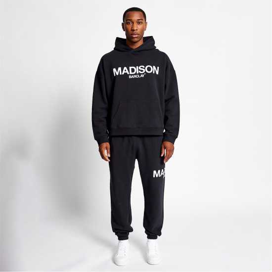Madison Barclay Ocean Av Hoodie Черно Madison Barclay Ocean Av Hoodie Черно