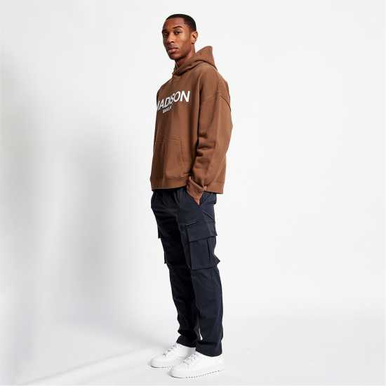 Madison Barclay Ocean Av Hoodie Шоколад Madison Barclay Ocean Av Hoodie Шоколад