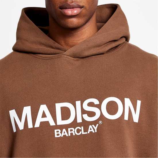 Madison Barclay Ocean Av Hoodie Шоколад Madison Barclay Ocean Av Hoodie Шоколад