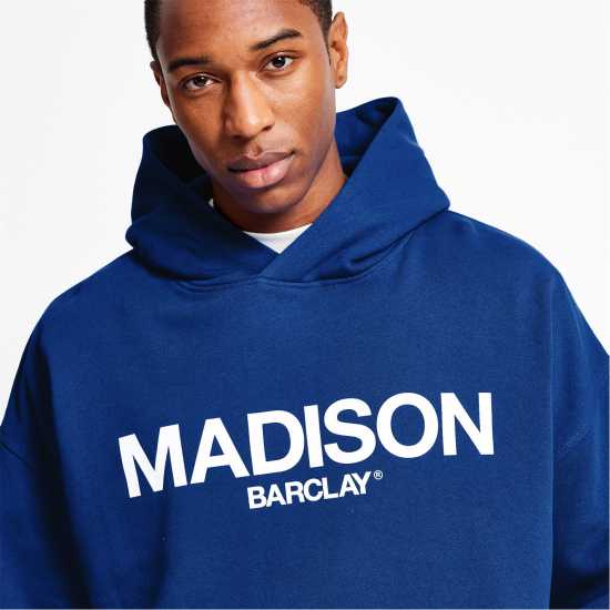 Madison Barclay Ocean Av Hoodie Индиго синьо Madison Barclay Ocean Av Hoodie Индиго синьо
