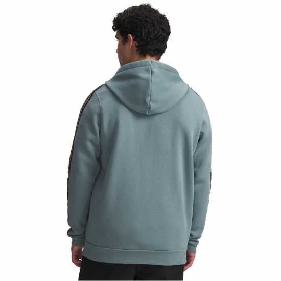 Under Armour Icon Fleece Taping Full-Zip Hoodie Джаспърско синьо Under Armour Icon Fleece Taping Full-Zip Hoodie Джаспърско синьо